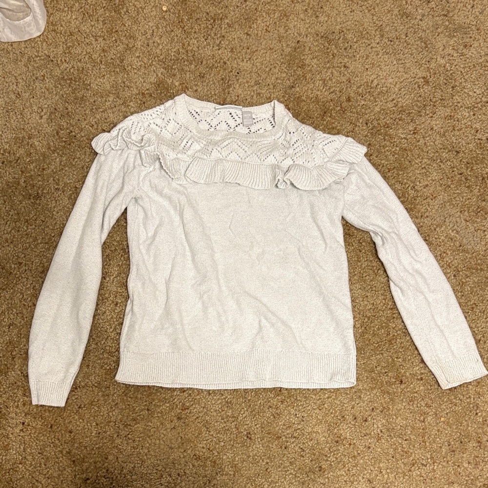 Place Ivory Knit Sweater